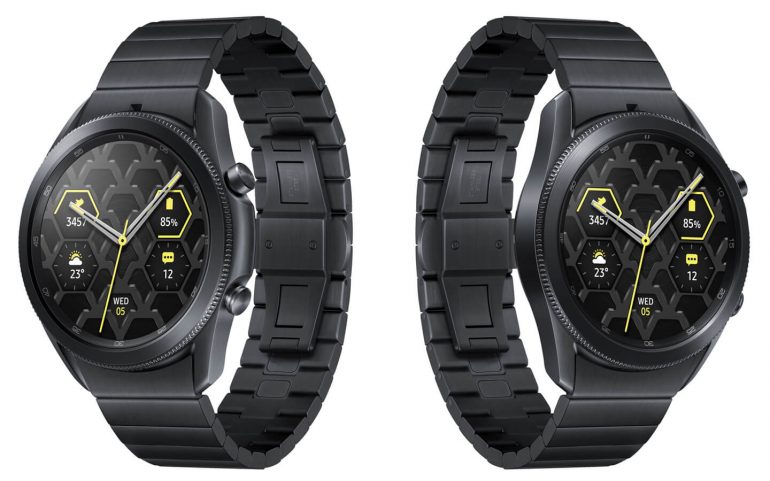 galaxy watch 3 titanium 4g
