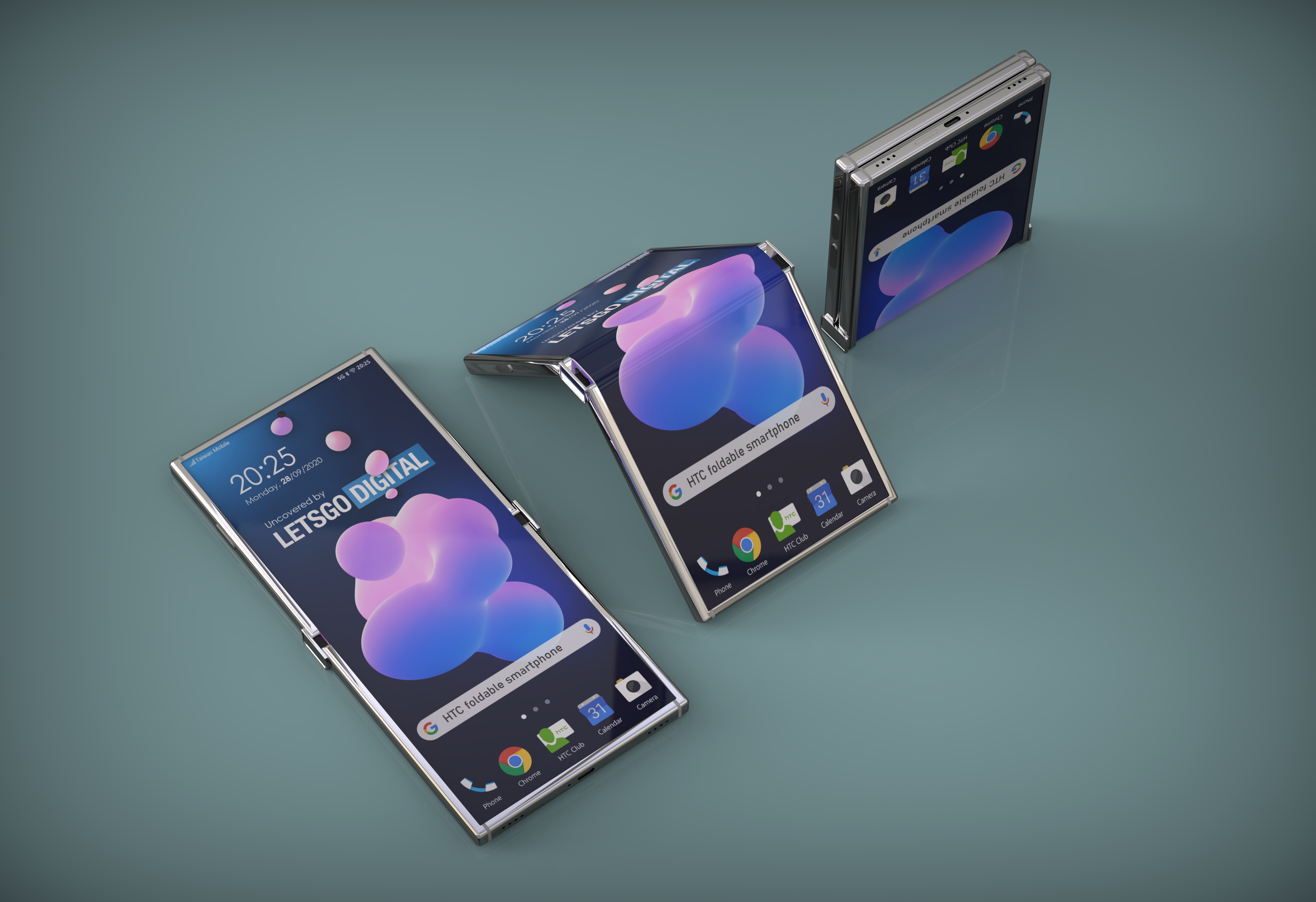 Evalueerbaar elkaar Frustrerend HTC opvouwbare smartphone die je wellicht nooit kunt kopen | LetsGoDigital