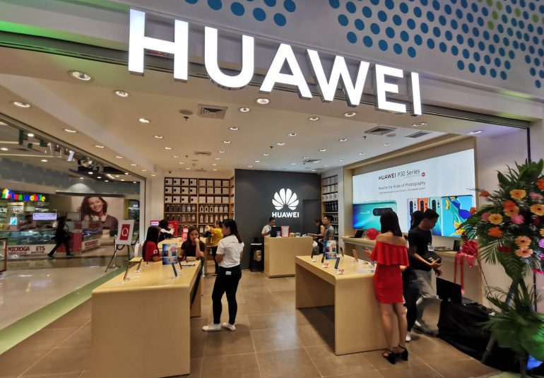 Huawei 5G opvouwbare smartphone