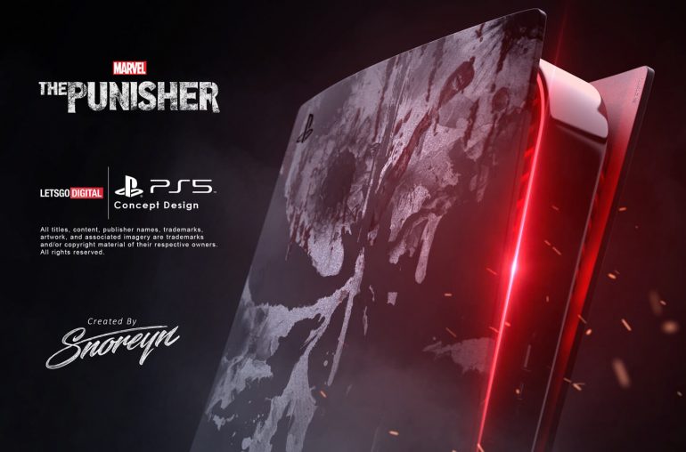 PS5 skin The Punisher