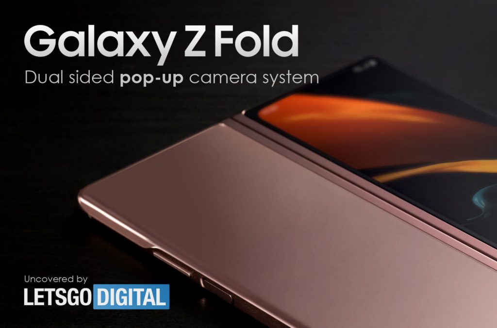 Samsung Galaxy Z Fold pop-up camera