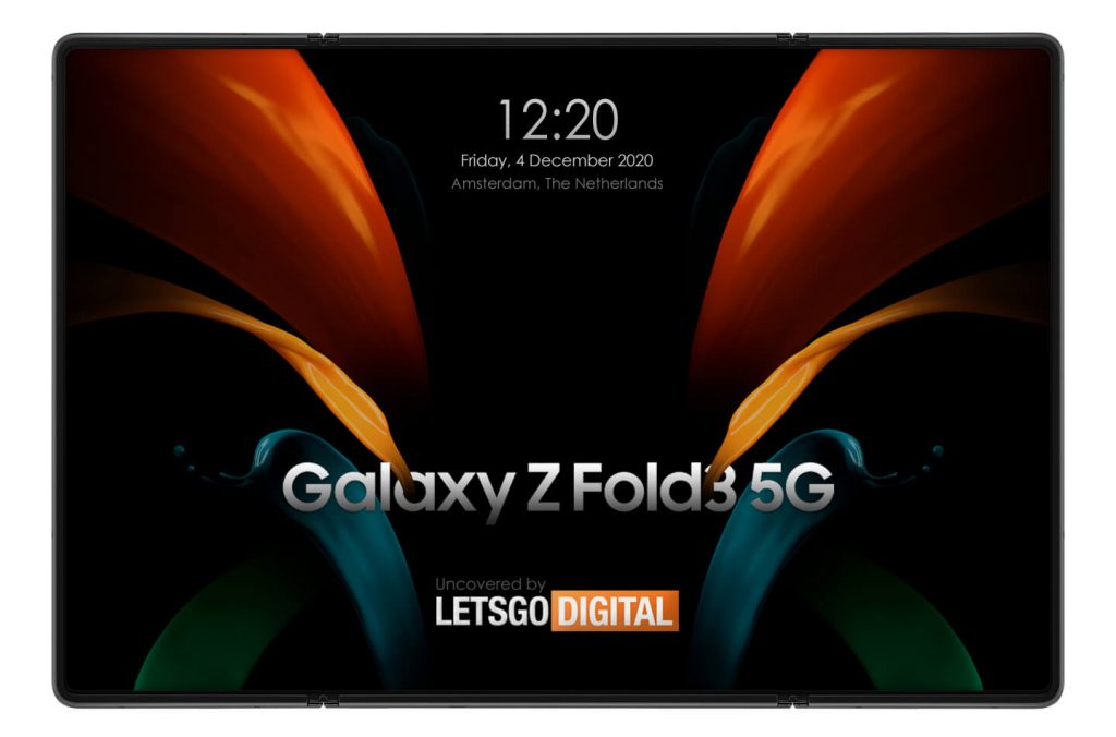 Samsung Galaxy Z Fold 3 dubbel vouwbaar scherm