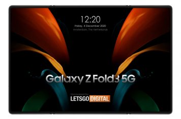 Samsung Galaxy Z Fold 3 dubbel vouwbaar scherm