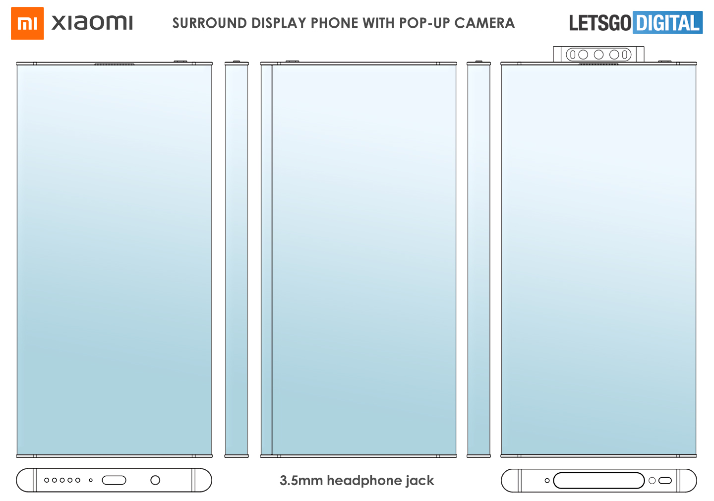 Xiaomi surround display smartphone pop-up camera
