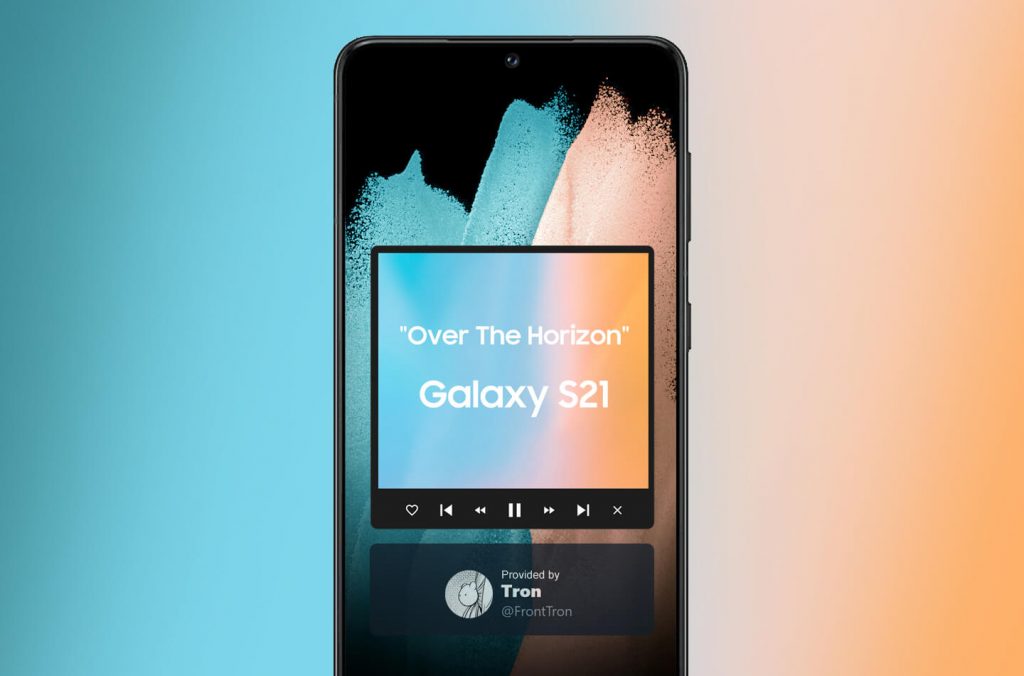Samsung Galaxy S21 ringtone Over The Horizon 2021