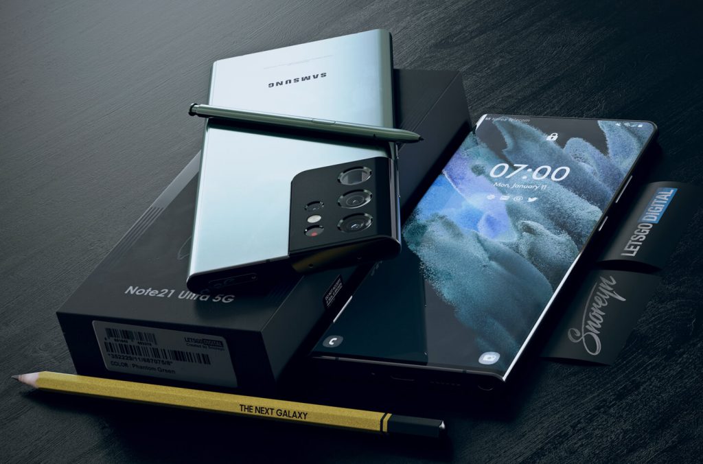 Samsung under-display camera Galaxy Note 21