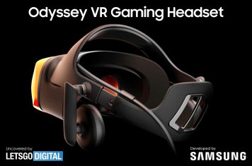 Samsung VR headset touch controller