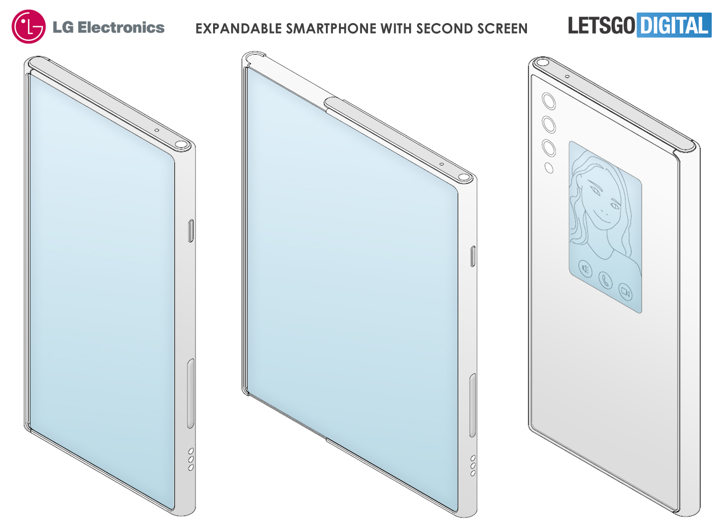 LG smartphone met oprolbaar scherm