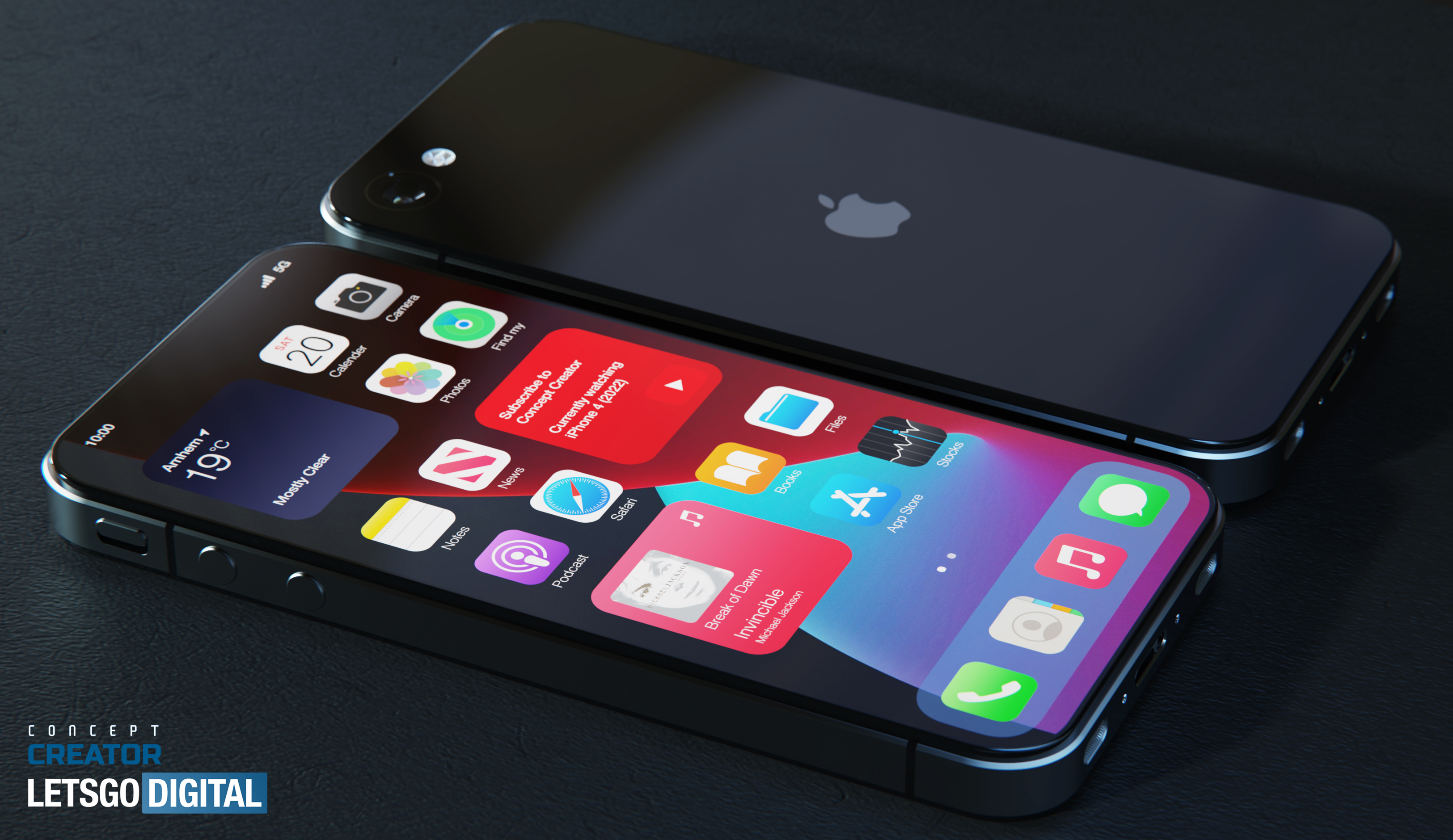 Omgaan Isaac omroeper iPhone 4 2022 concept smartphone | LetsGoDigital