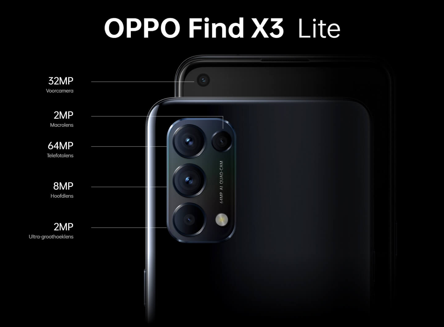 Oppo Find X3 Lite camera
