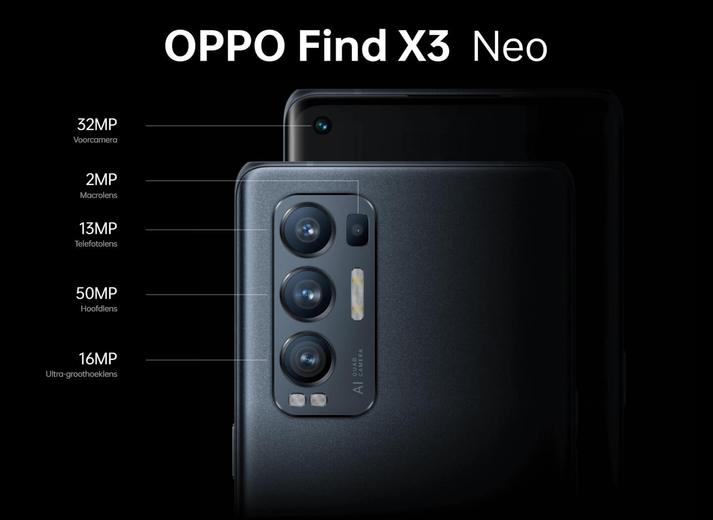 Oppo Find X3 Neo camera