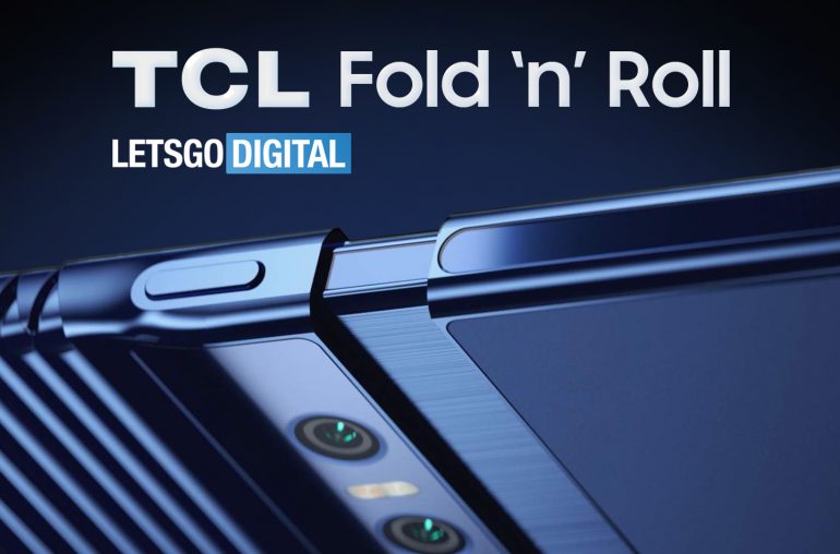 TCL Fold oprolbare opvouwbare smartphone