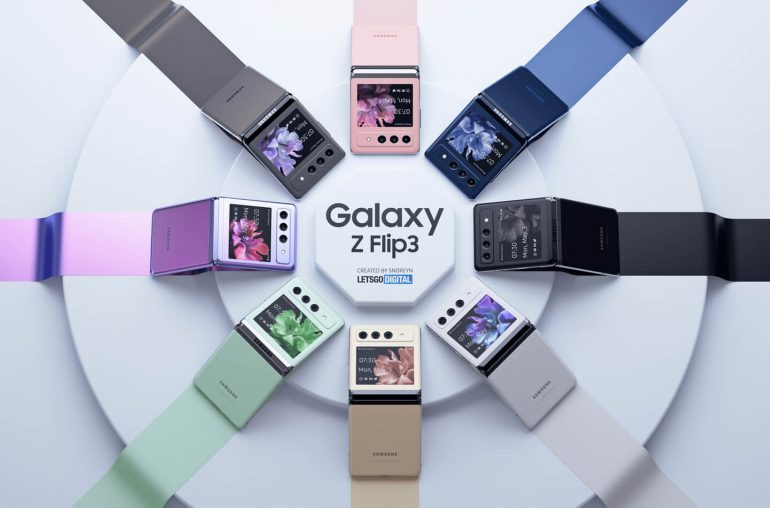 Galaxy Z Flip 3 Samsung foldable smartphone