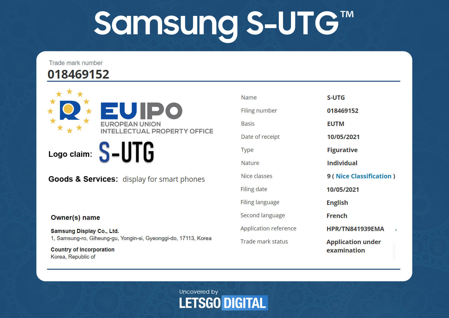 Samsung S-UTG