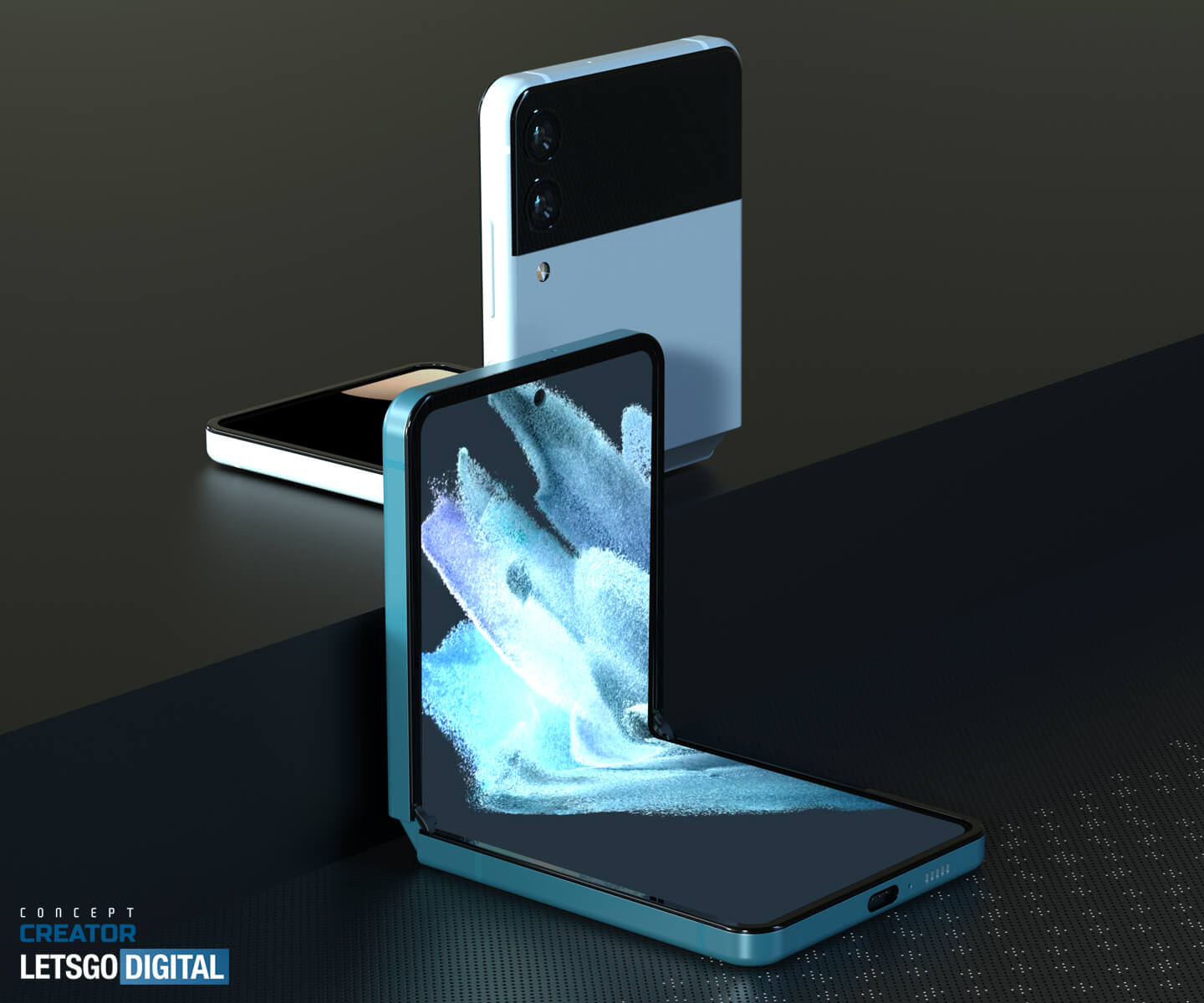 Z Flip smartphone