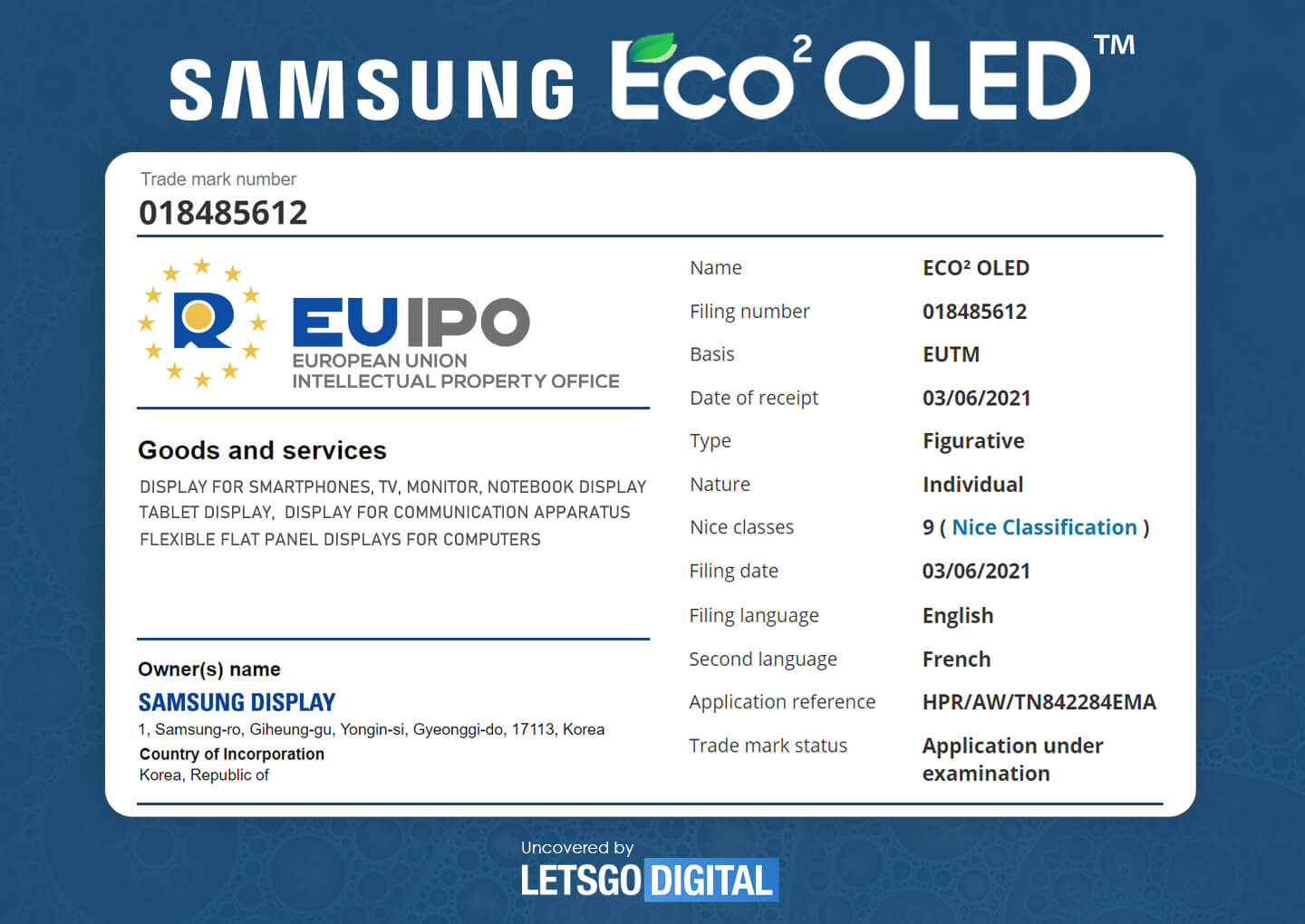 Samsung Eco2 OLED