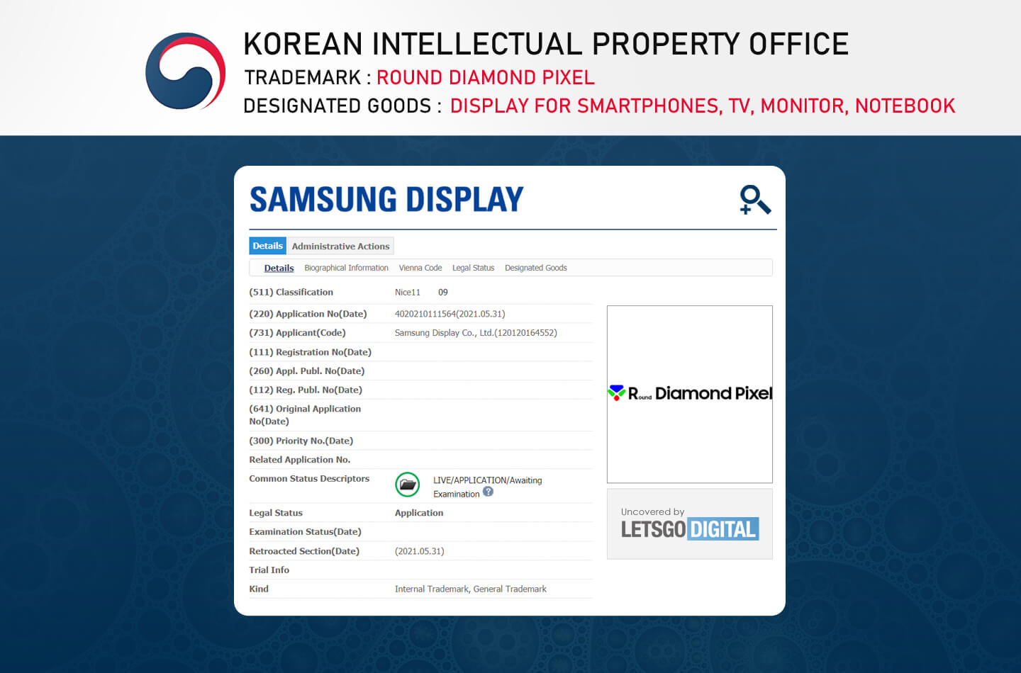 Samsung Galaxy Z Flip display
