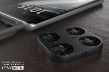Mini drone met camera geïntegreerd in Vivo smartphone