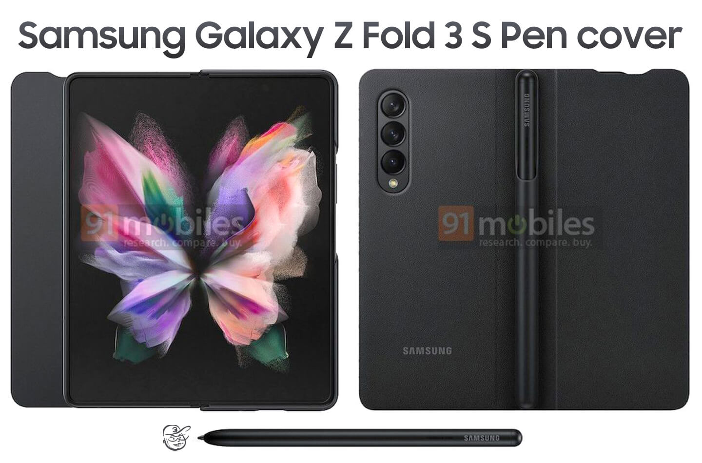 Samsung Galaxy Z Fold 3 Flip Cover for S Pen ~ World Today News