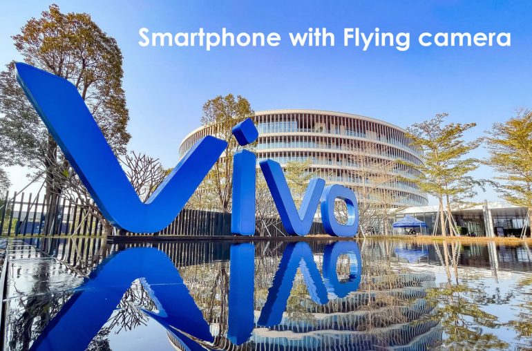 Vivo smartphone vliegende camera