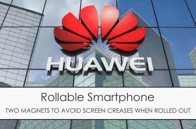 Huawei Mate X rollable smartphone