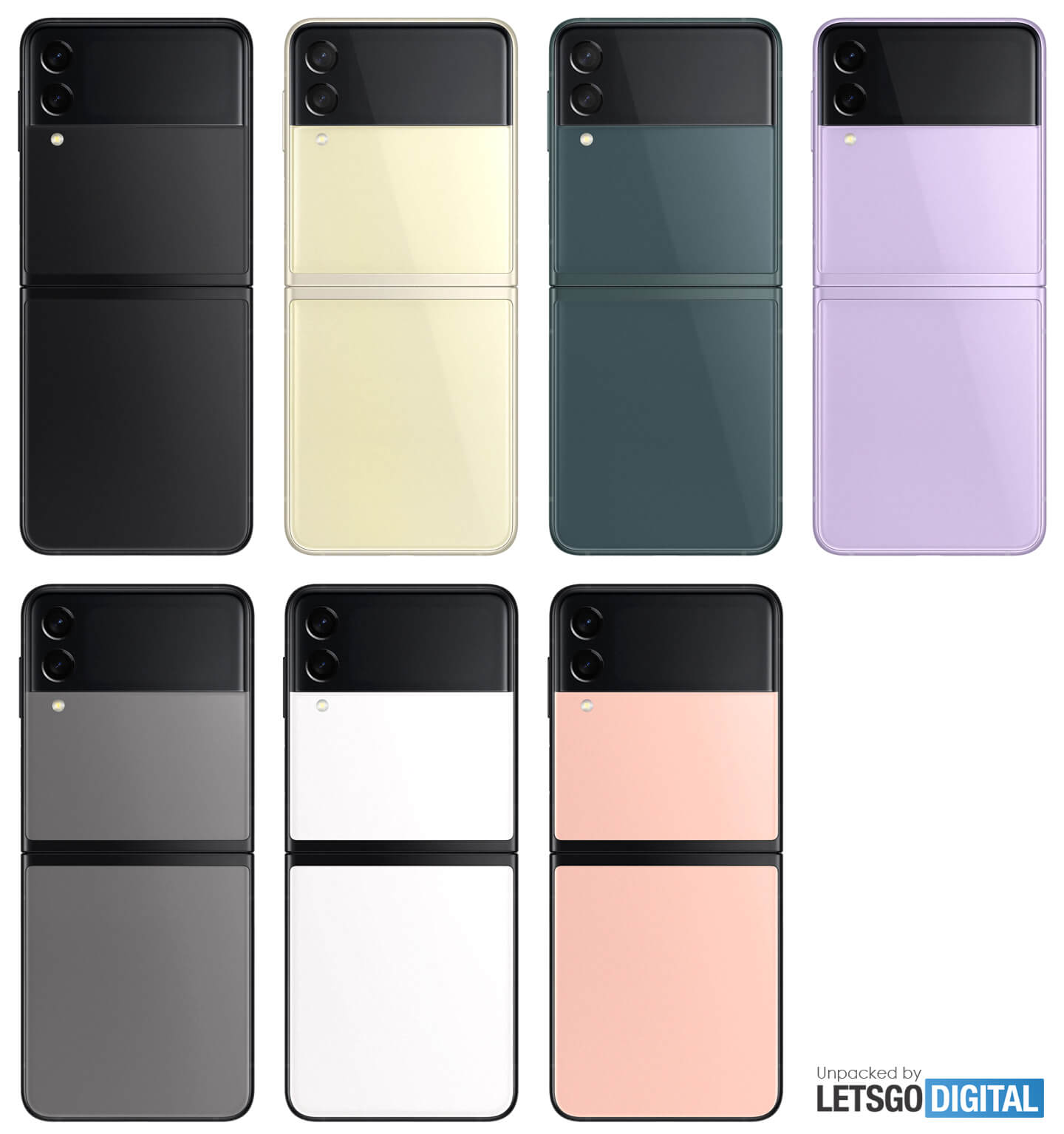 Samsung Galaxy Z Flip 3 kleuren