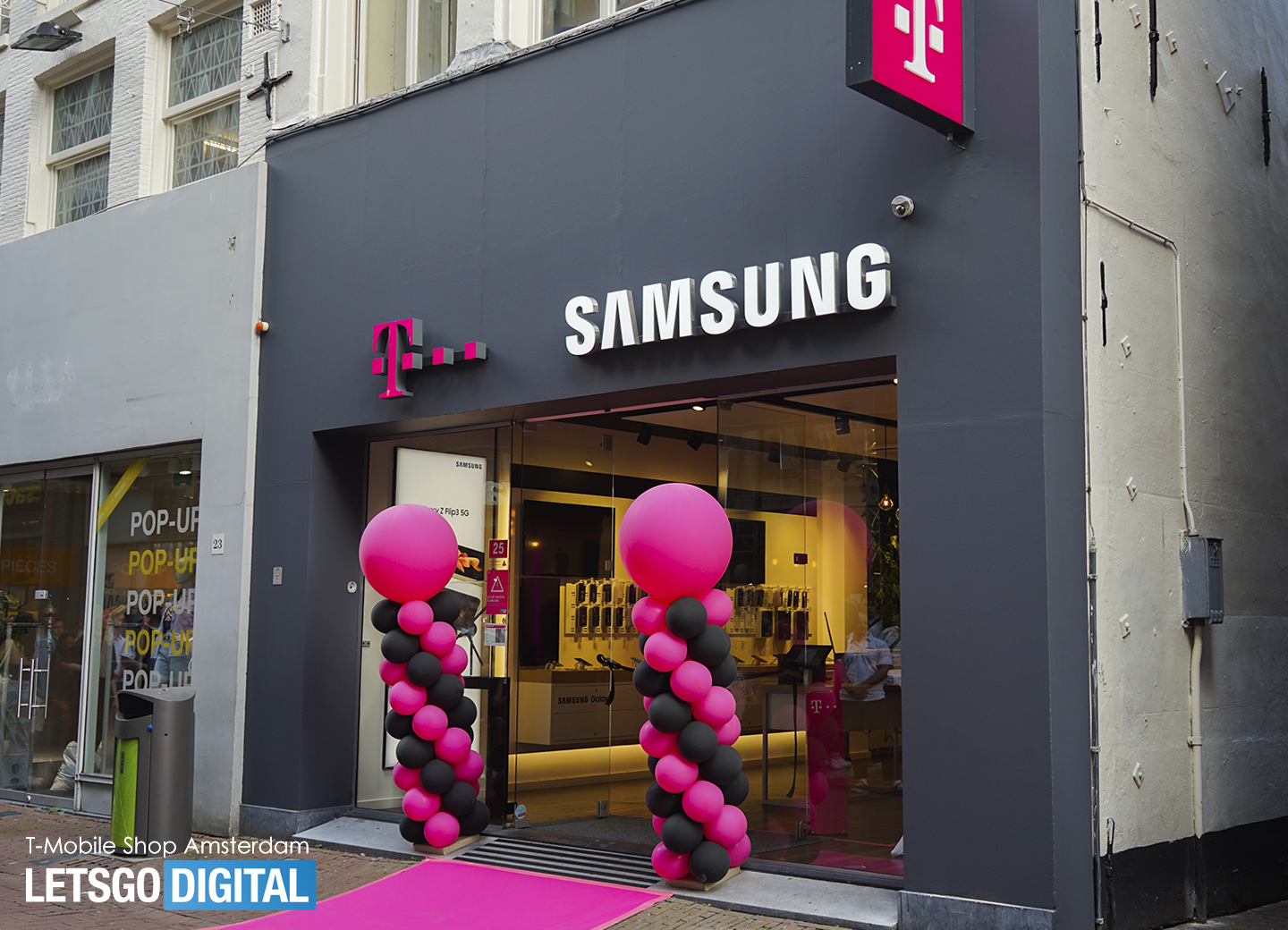 Samsung T-Mobile partnerstore Amsterdam