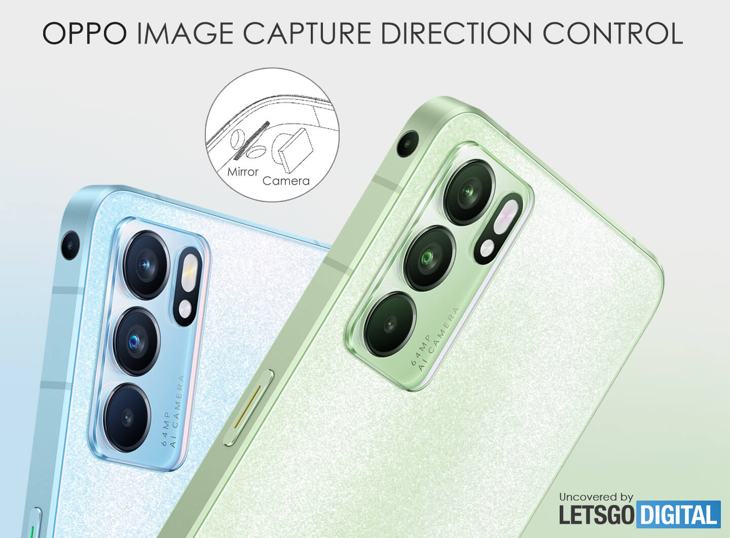 Oppo multi-directional camera