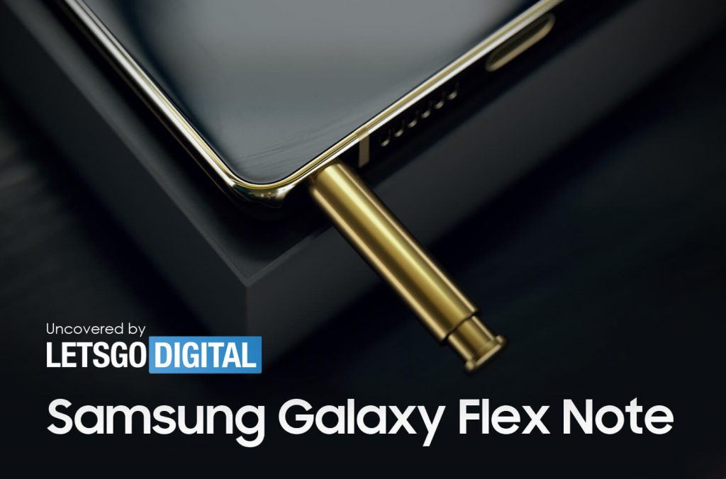 Samsung Galaxy Flex Note opvouwbare smartphone