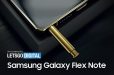 Samsung Galaxy Flex Note opvouwbare smartphone