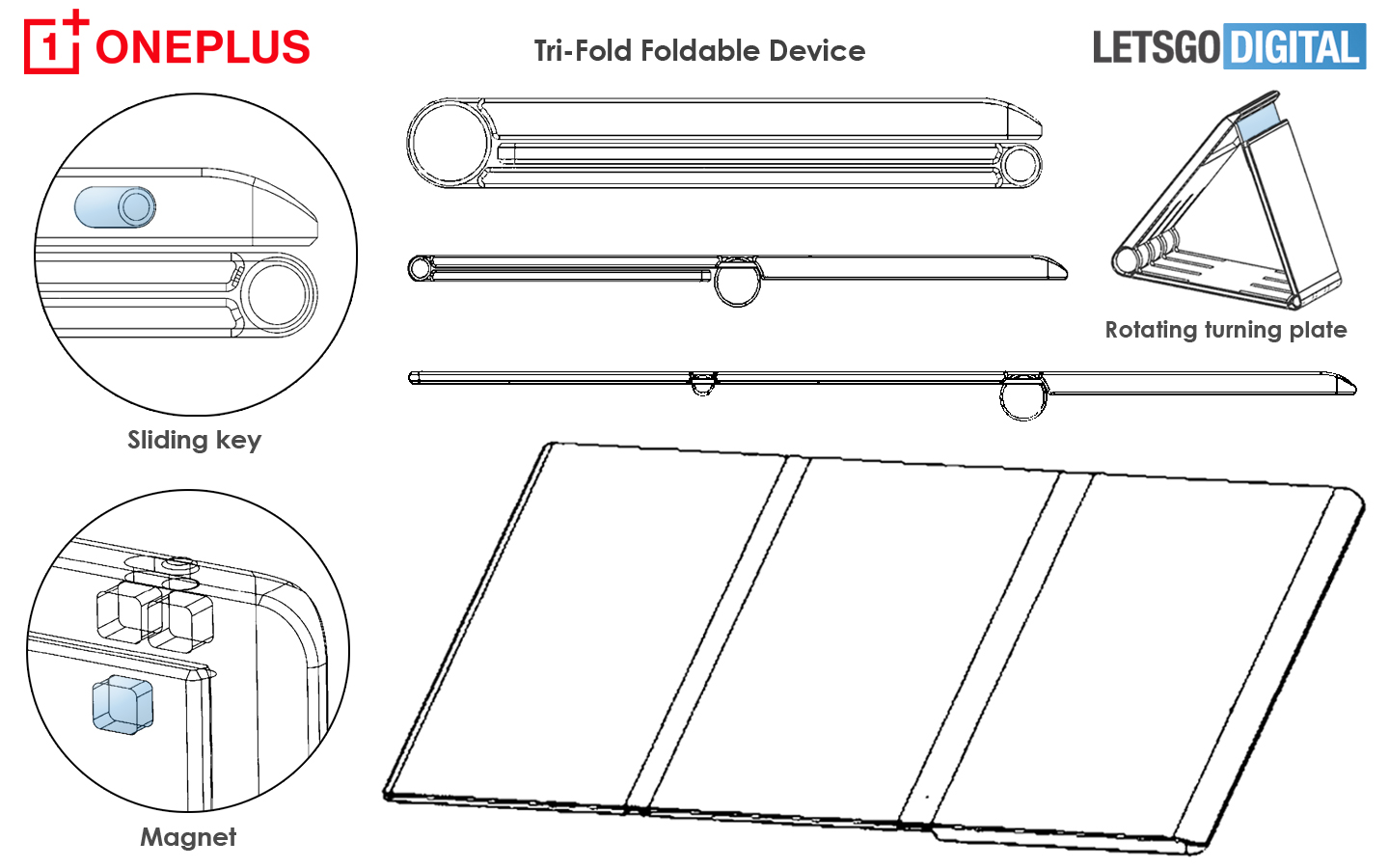 OnePlus opvouwbare telefoon