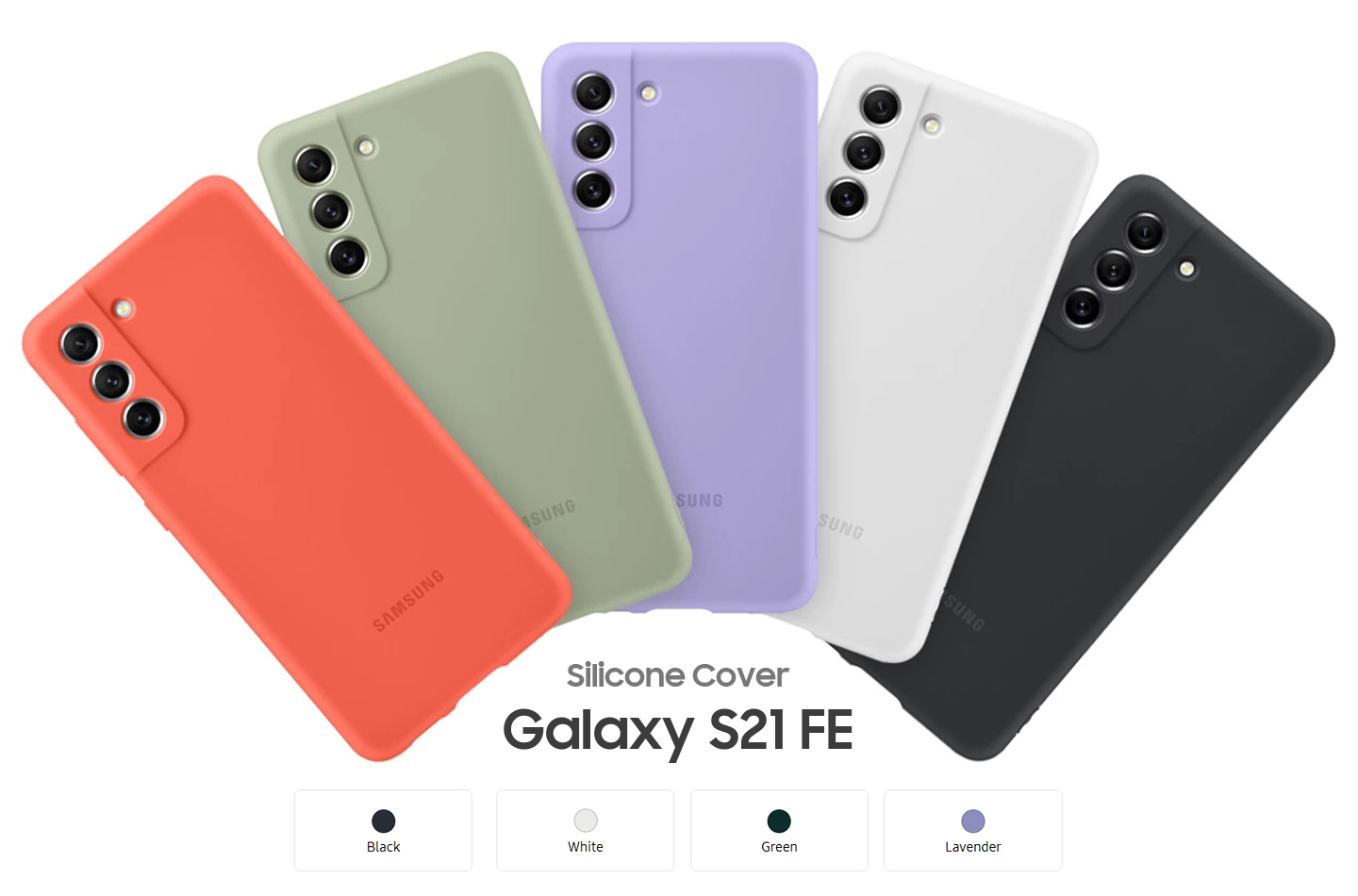 team Lieve Dan Samsung Galaxy S21 FE officiële hoesjes | LetsGoDigital