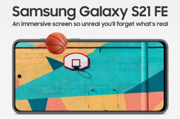 Samsung Galaxy S21 FE telefoon