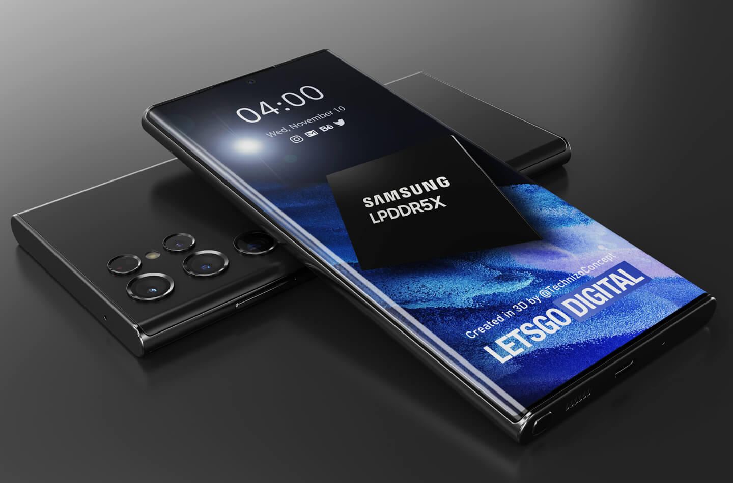 borst Elegantie gras Samsung LPDDR5X geheugenchip voor Galaxy S22 Ultra? | LetsGoDigital