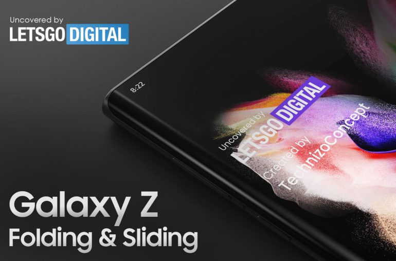 Galaxy Z Fold Sliding smartphone