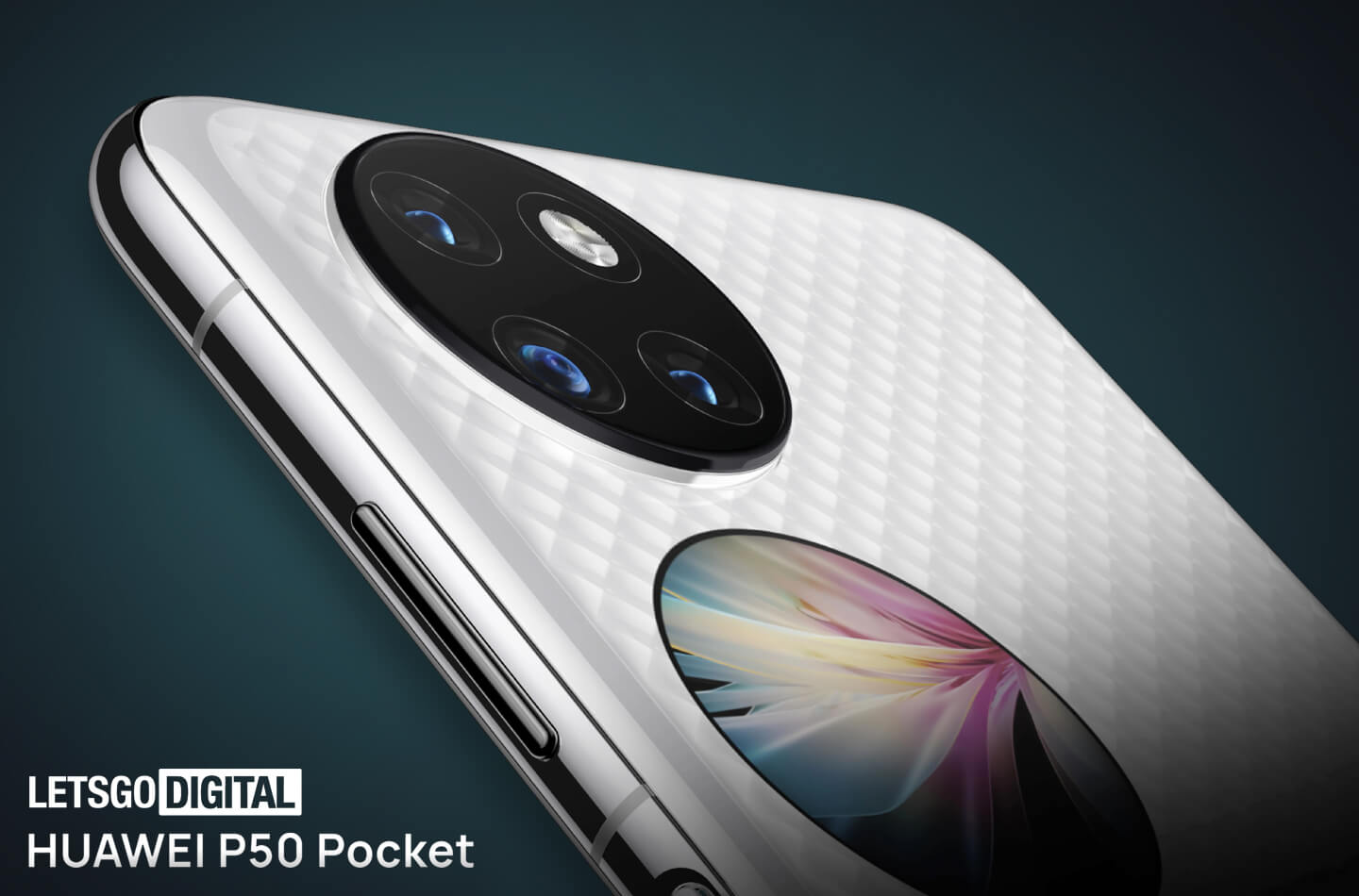 Huawei P50 Pocket triple camera