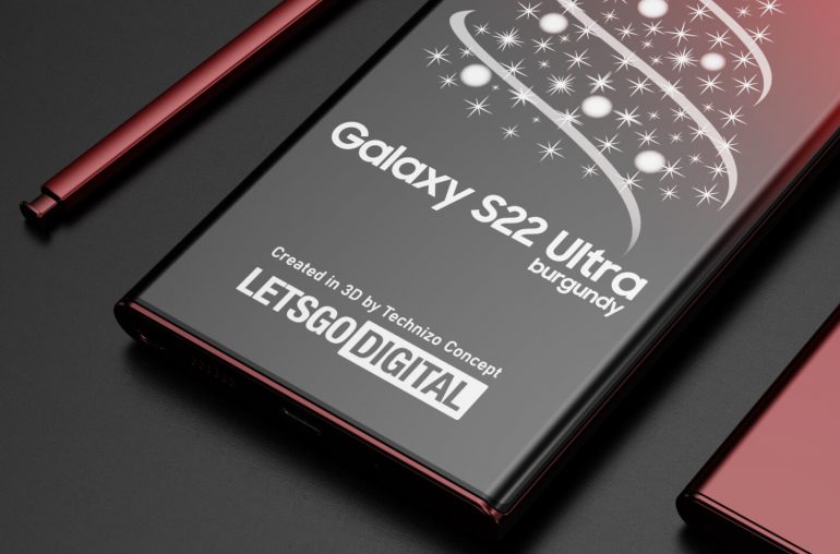Samsung Galaxy S22 Ultra Burgundy Rood