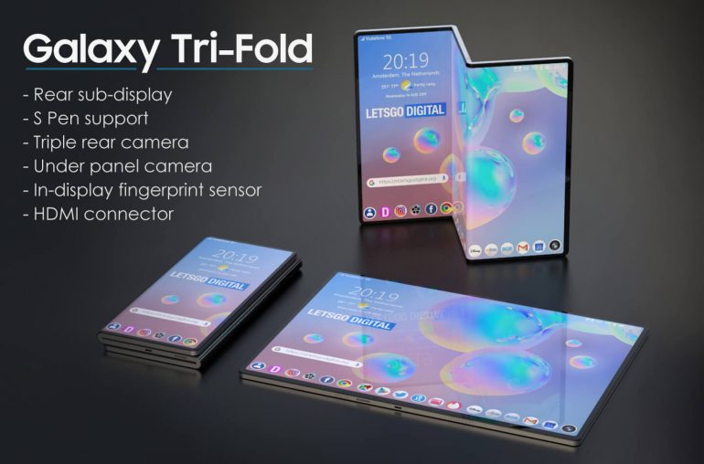 Samsung Galaxy Tri-Fold smartphone