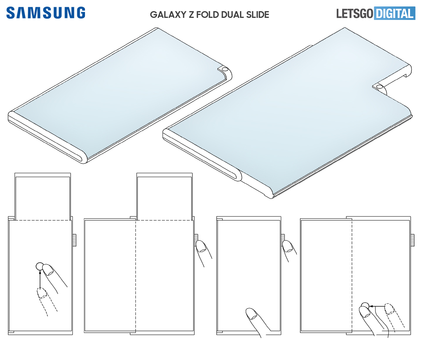 Samsung Galaxy Z Fold Dual Slide