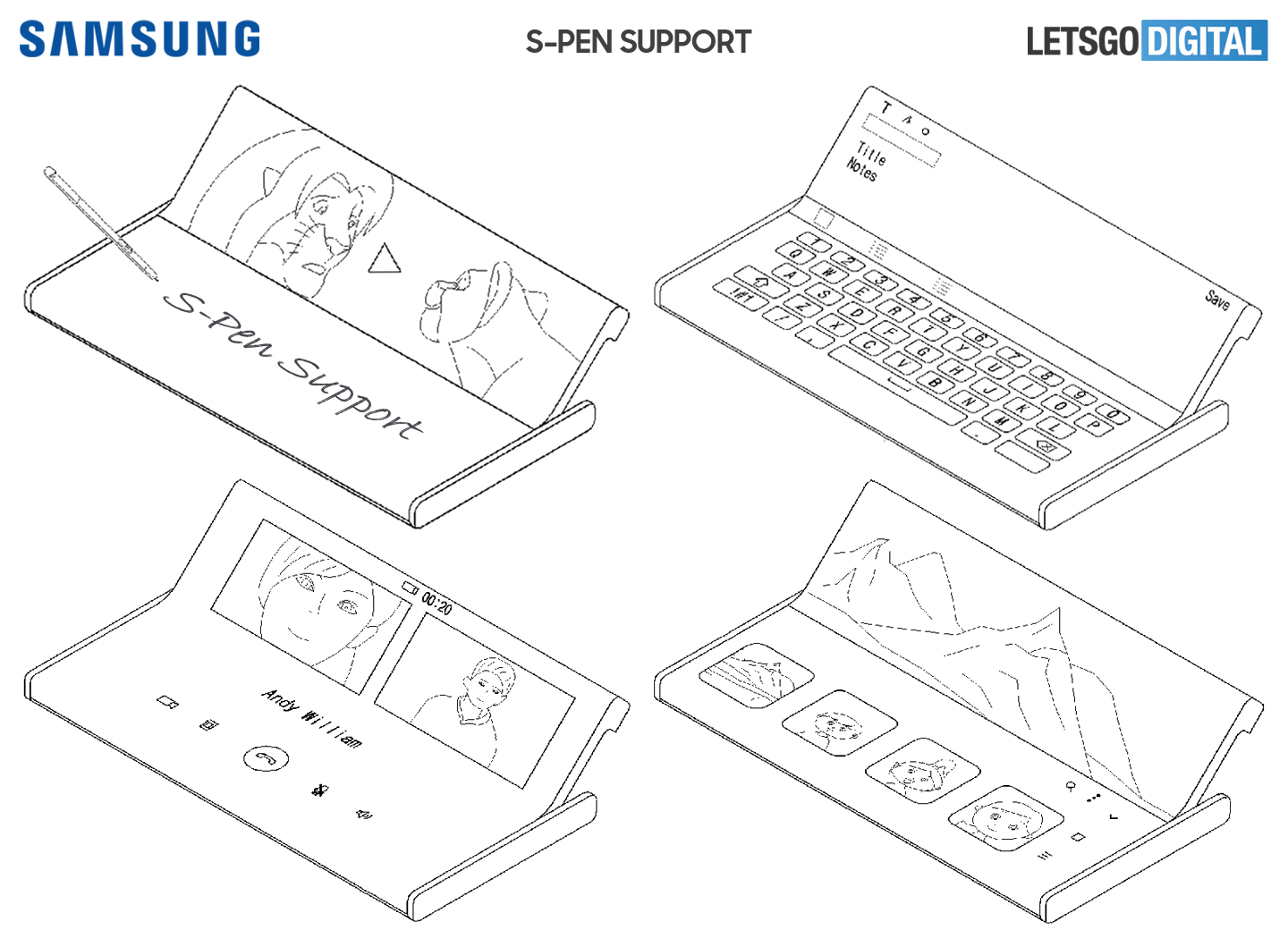 Samsung Galaxy Z Fold Sliding S Pen