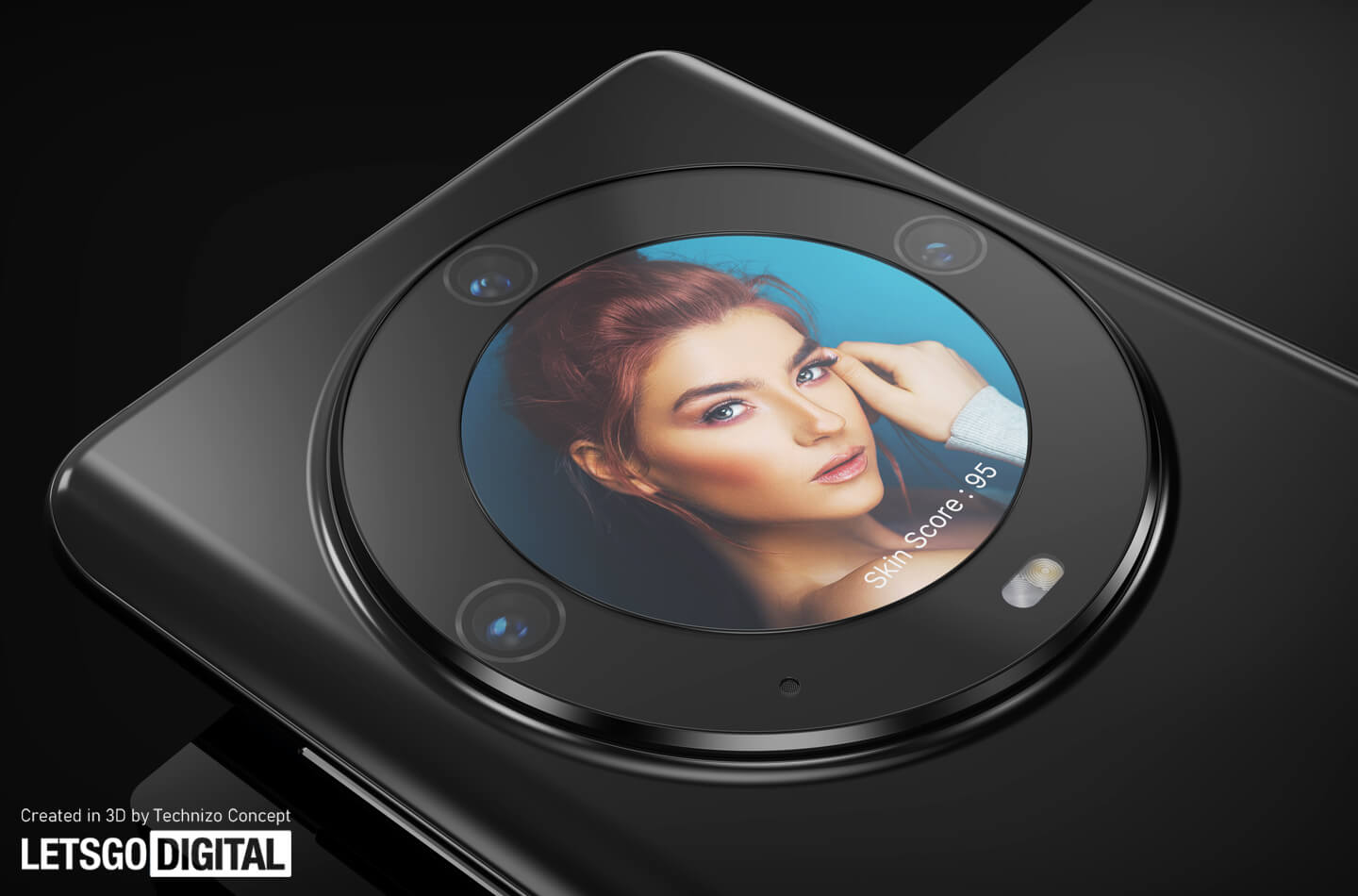 Huawei smartphone camera smart mirror