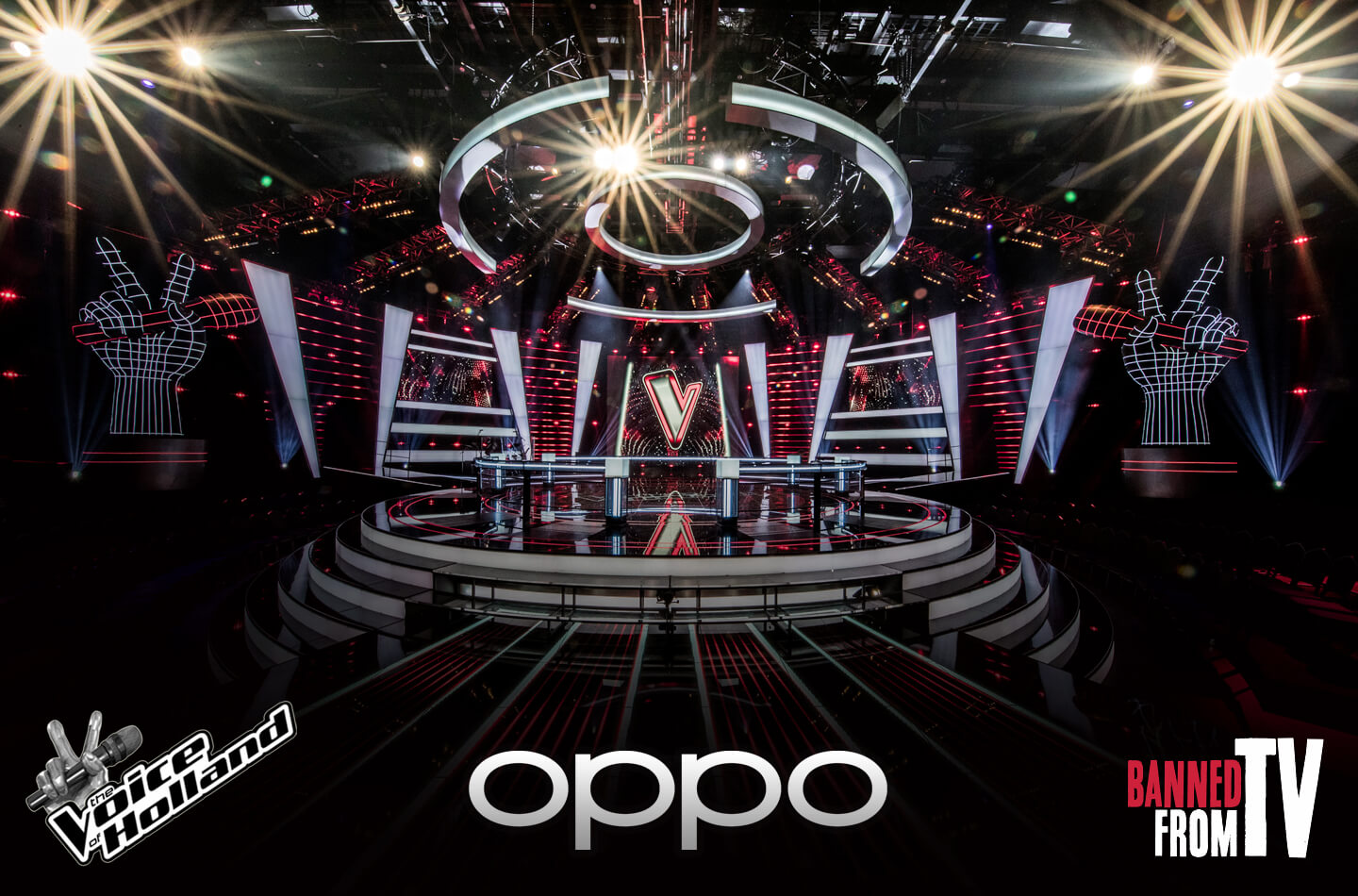 Oppo Holland main sponsor The Voice