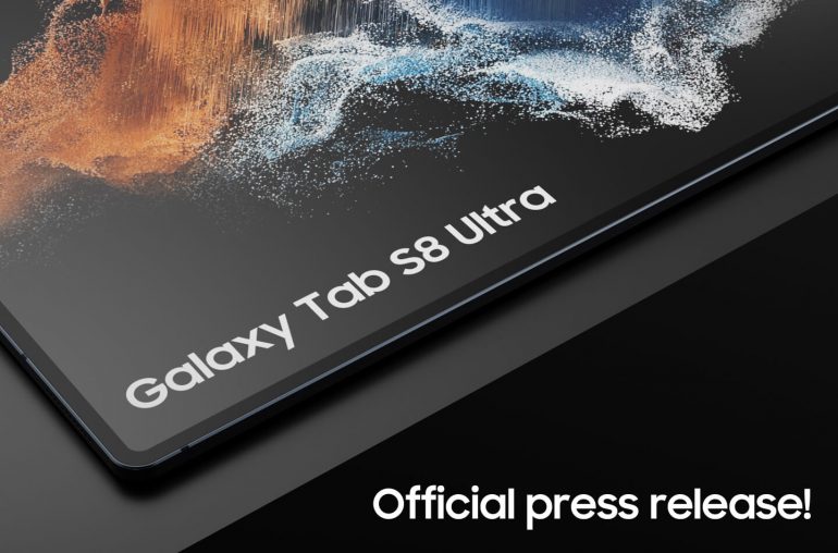 Samsung Galaxy Tab S8 persbericht