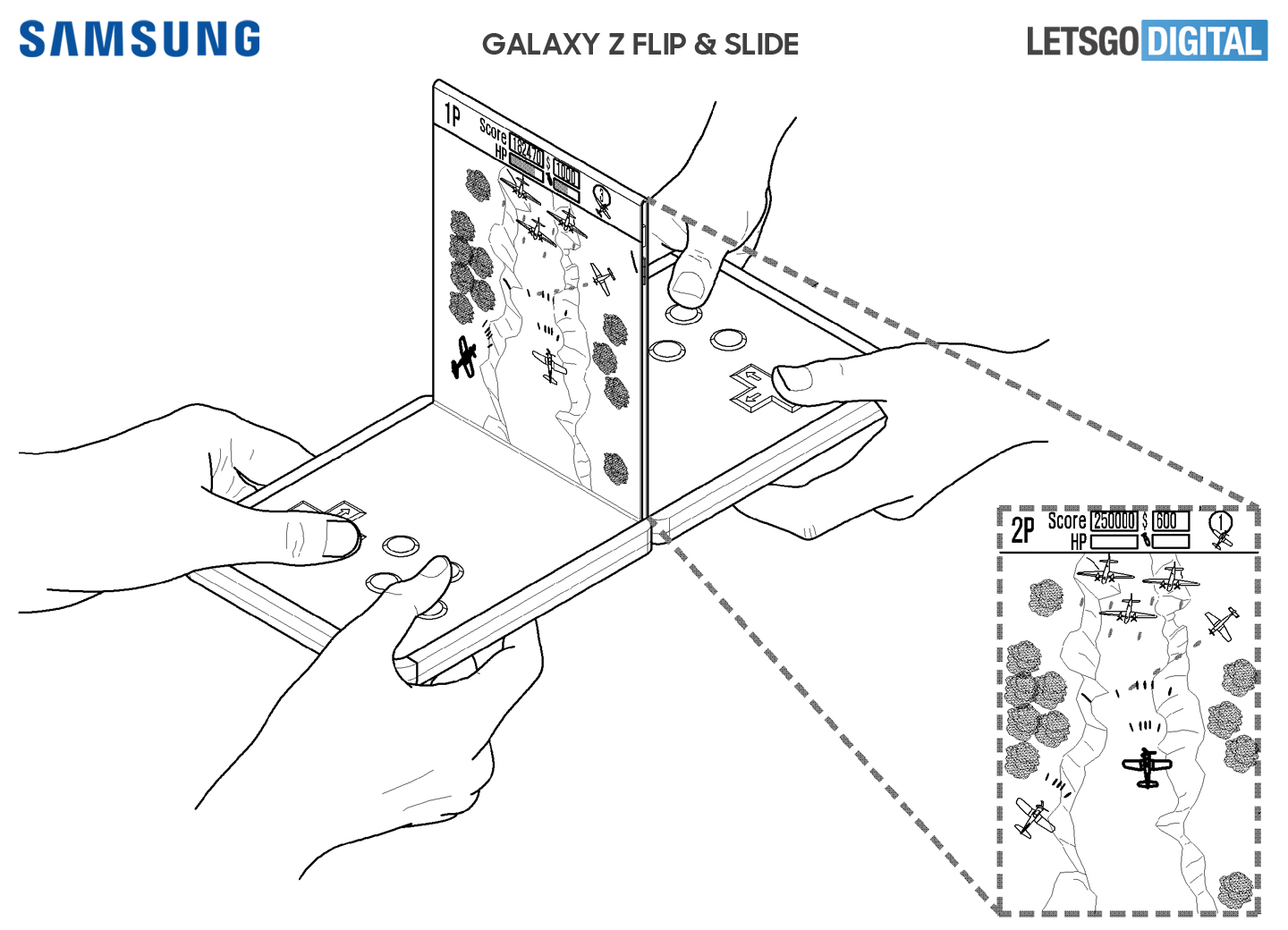 Galaxy Z Flip Slide