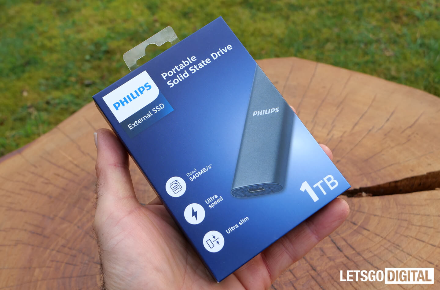 Philips Portable External SSD 1 To - Ultra Thin, SATA Ultra Speed USB-C -  USB, Lecture